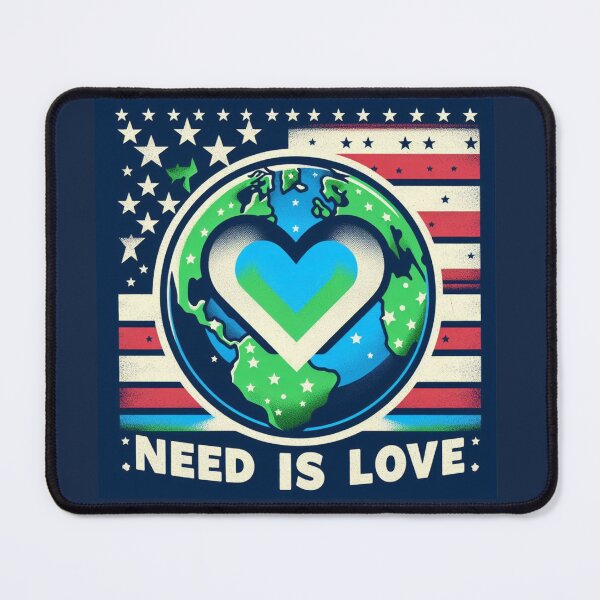 Item preview, All You Need is Love Earth Design: Valentine's Day Edition designed and sold by KumarDesignLab.