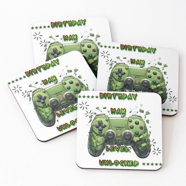 Item preview, Birthday man level unlocked designed and sold by Digistorma.
