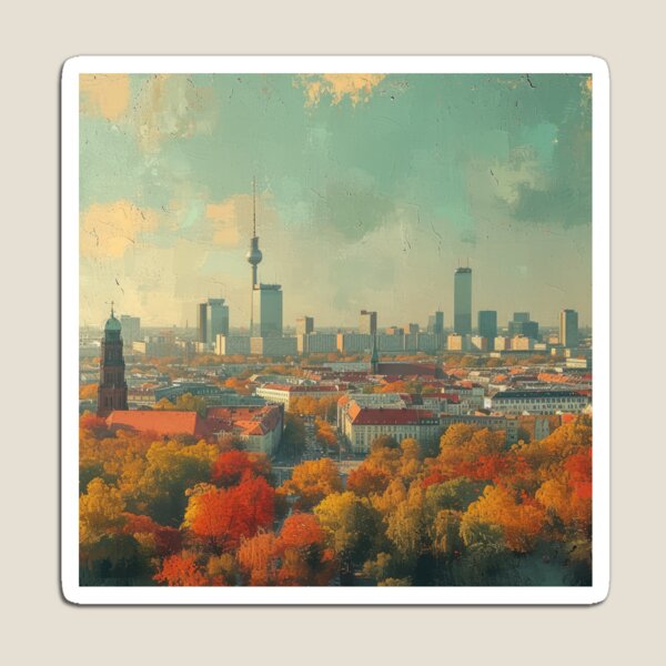 Item preview, Berlin Skyline designed and sold by ArtHouseNiklas.