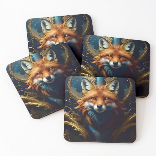 Item preview, Cute Magical Red Fox designed and sold by TheArtOfPat.