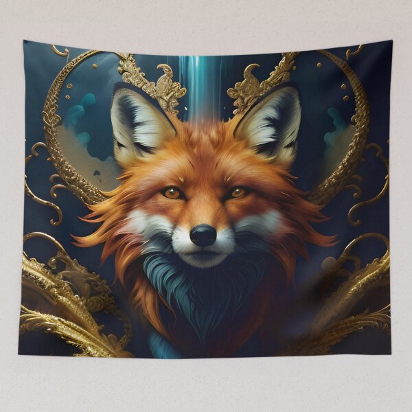 Item preview, Cute Magical Red Fox designed and sold by TheArtOfPat.
