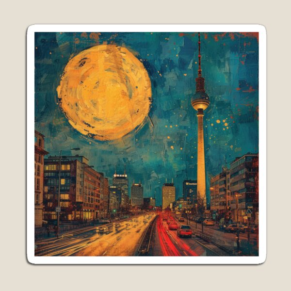 Item preview, Berlin Skyline designed and sold by ArtHouseNiklas.