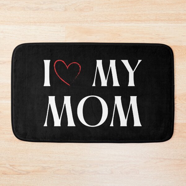 Item preview, I love my mom designed and sold by UnCoverDesign.
