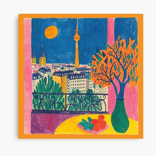 Artikel-Vorschau von Berlin Skyline, designt und verkauft von ArtHouseNiklas.