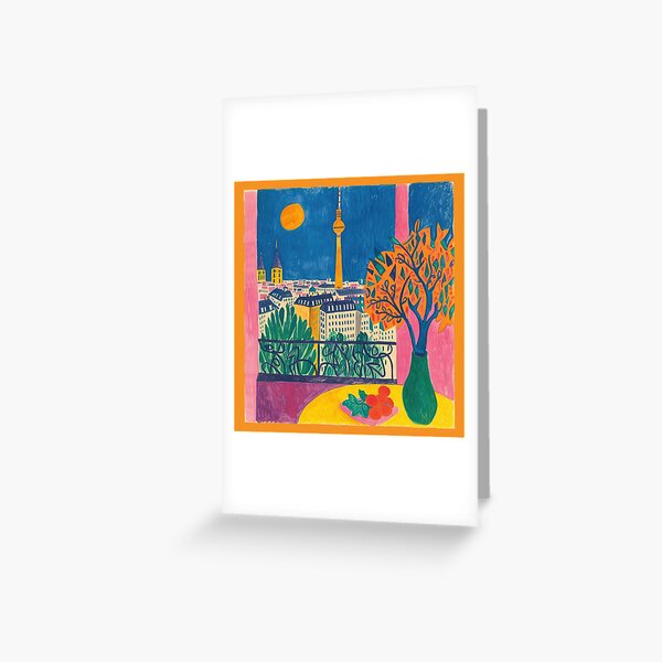 Artikel-Vorschau von Berlin Skyline, designt und verkauft von ArtHouseNiklas.