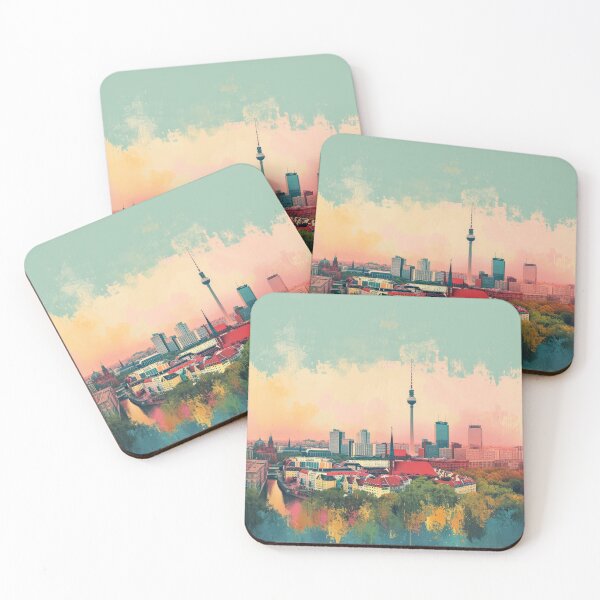 Item preview, Berlin skyline designed and sold by ArtHouseNiklas.