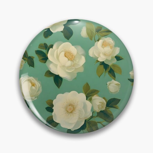 Item preview, Peppermint tea - flower pattern design designed and sold by fl0werfact0ry.