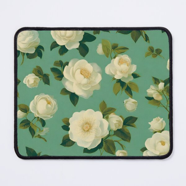 Item preview, Peppermint tea - flower pattern design designed and sold by fl0werfact0ry.