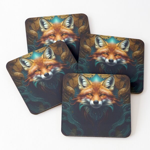 Item preview, Cute Magical Red Fox designed and sold by TheArtOfPat.