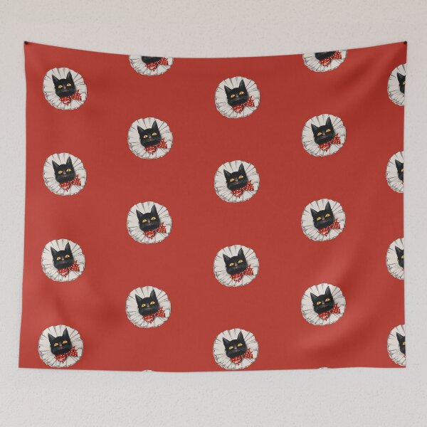 Item preview, Vintage Clown Cat  designed and sold by SpiralBalloon.
