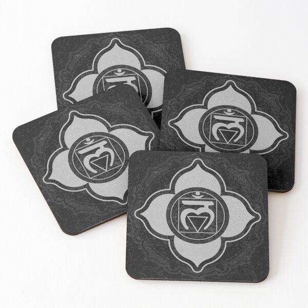 Item preview, Root Chakra Mandala - Coal + Fog designed and sold by Irene Estelle.