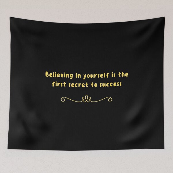 Item preview, Believe in Yourself - Inspirational Typography Art designed and sold by Gayan-Art.