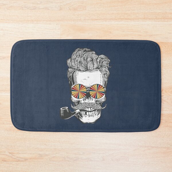 Item preview, Retro Skull Man designed and sold by NettiesWallArt.
