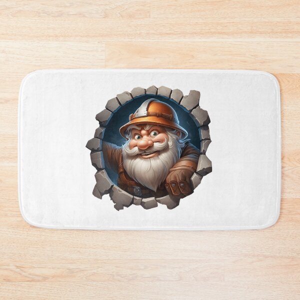 Item preview, Dwarf miner | Fantasy dwarf | Miner gnome | Cute dwarf | Wall hole 3 designed and sold by Yaremchuk.