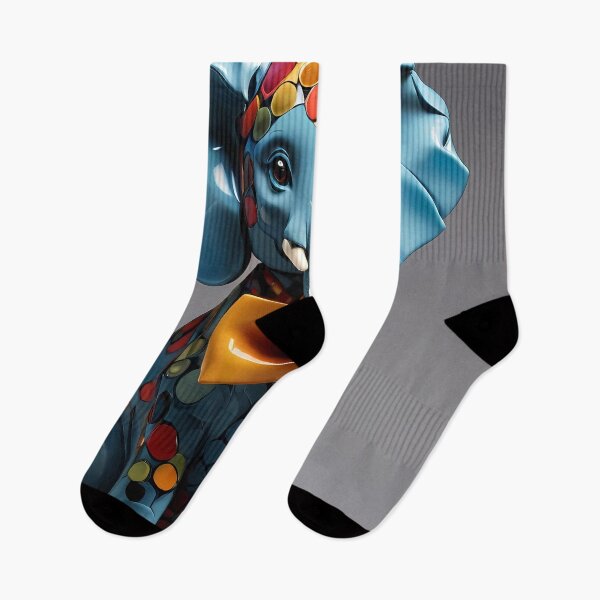 Item preview, Elephant with Bow Tie Pop Art designed and sold by PixelPerfectPOD.