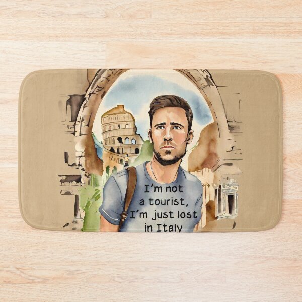 Item preview, I'm Not a Tourist, I'm Just Lost in Italy designed and sold by @ndrys.