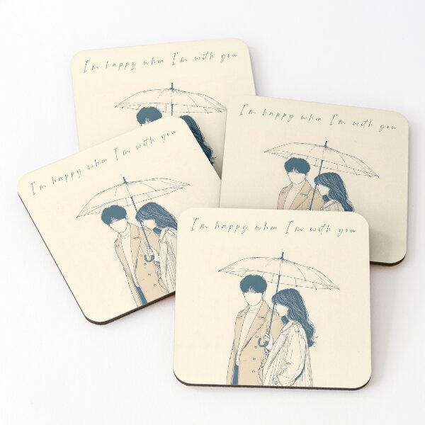 Item preview, Love : I'm happy when i'm with you designed and sold by poppynasr.