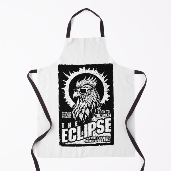 Item preview, Chicken Solar Eclipse 2024 Rooster Science Fiction Movie designed and sold by GrandeDuc.