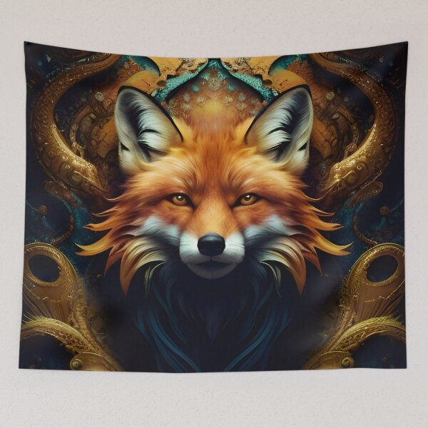 Item preview, Cute Magical Red Fox designed and sold by TheArtOfPat.