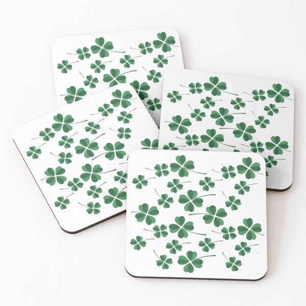 Item preview, Four 4 Leaf Lucky Clover Bloom designed and sold by Spasija.