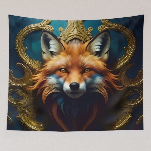 Item preview, Cute Magical Red Fox designed and sold by TheArtOfPat.