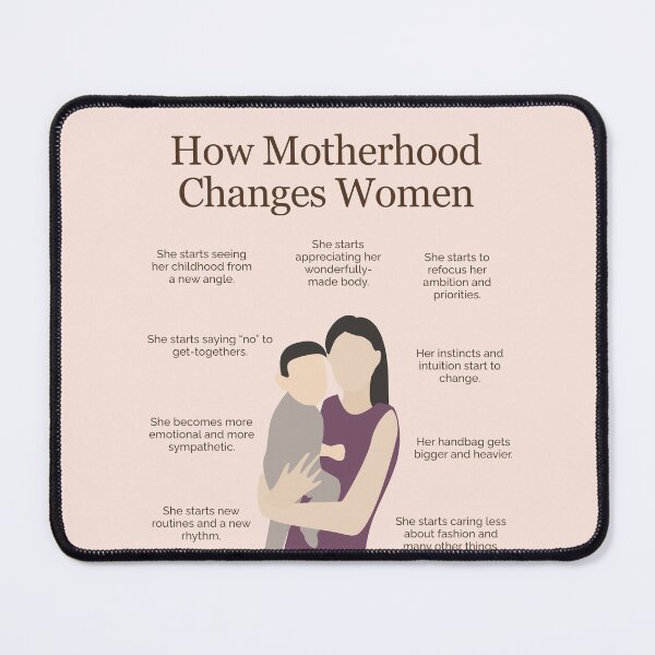 Item preview, How Motherhood Changes Women designed and sold by TFHStore.