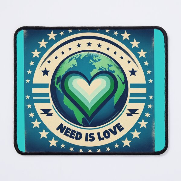 Item preview, All You Need is Love: Valentine's Day Earth Design designed and sold by KumarDesignLab.