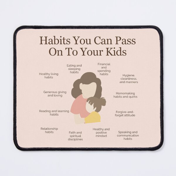 Item preview, Habits You Can Pass On to Your Kids designed and sold by TheFocusedShop.