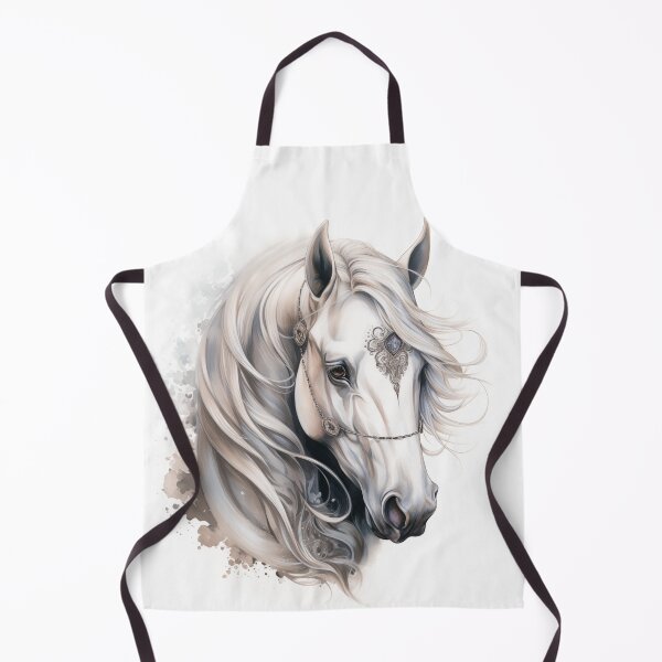 Item preview, Tattoo style Arab horse with gems. designed and sold by ArtbyJanineTate.