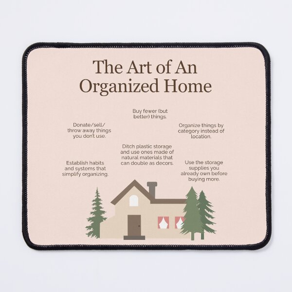 Item preview, The Art of an Organized Home designed and sold by TFHStore.