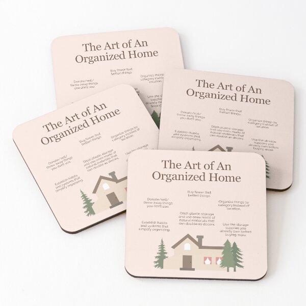 Item preview, The Art of an Organized Home designed and sold by TFHStore.