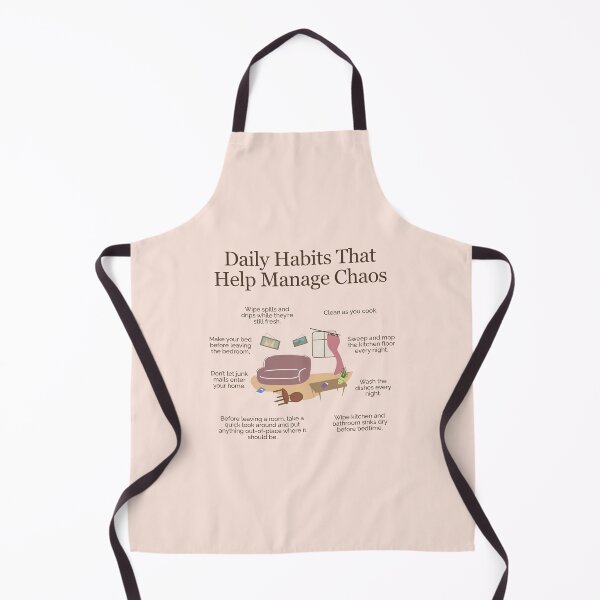 Item preview, Daily Habits that Help Manage Chaos designed and sold by TheFocusedShop.