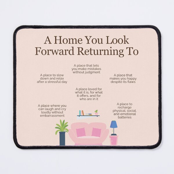 Item preview, A Home You Look Forward Returning To designed and sold by TheFocusedShop.