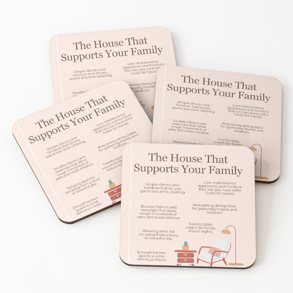 Item preview, The House That Supports Your Family designed and sold by TFHStore.