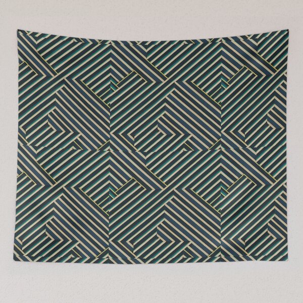 Item preview, Bold Lines Wallpaper designed and sold by Zenvo.