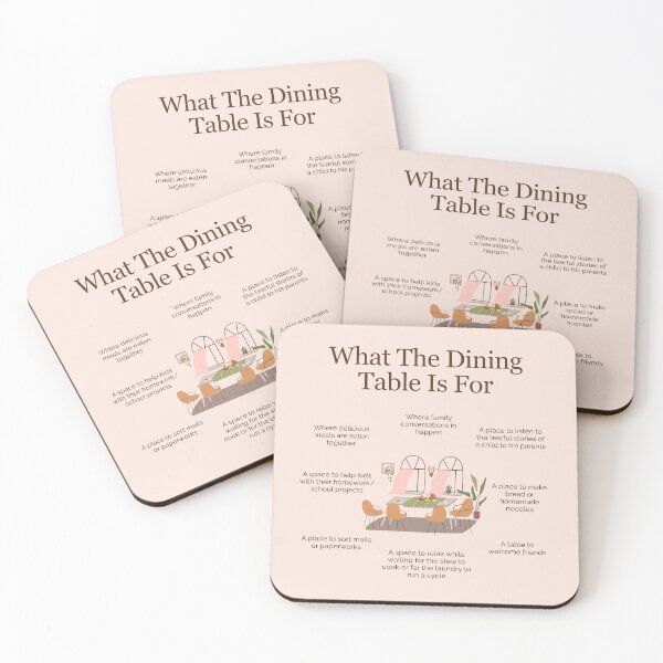 Item preview, What the Dining Table is For designed and sold by TFHStore.