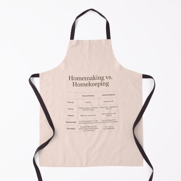 Item preview, Homemaking vs. Homekeeping designed and sold by TheFocusedShop.