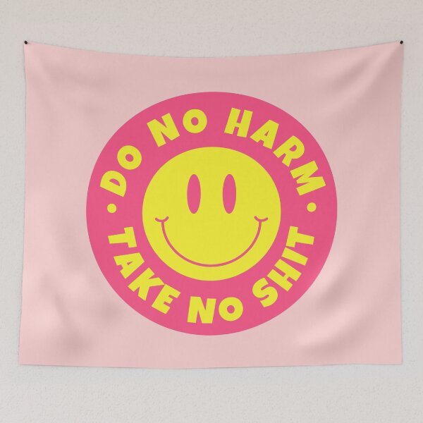 Item preview, Do no harm Take no shit designed and sold by PeachyLitchi.