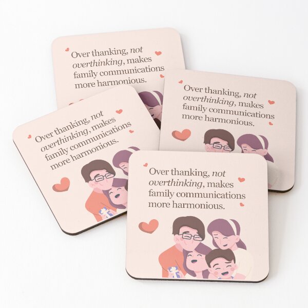 Item preview, Over Thanking Makes Families More Harmonious designed and sold by TFHStore.