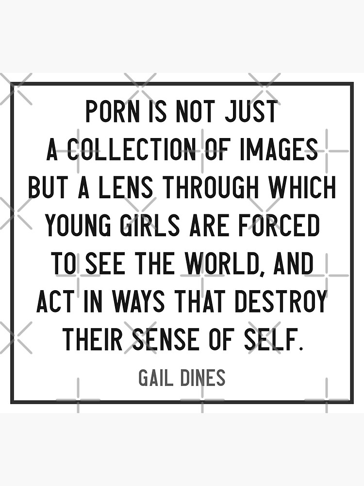 Porn is the lens through which young girls are forced to see the  