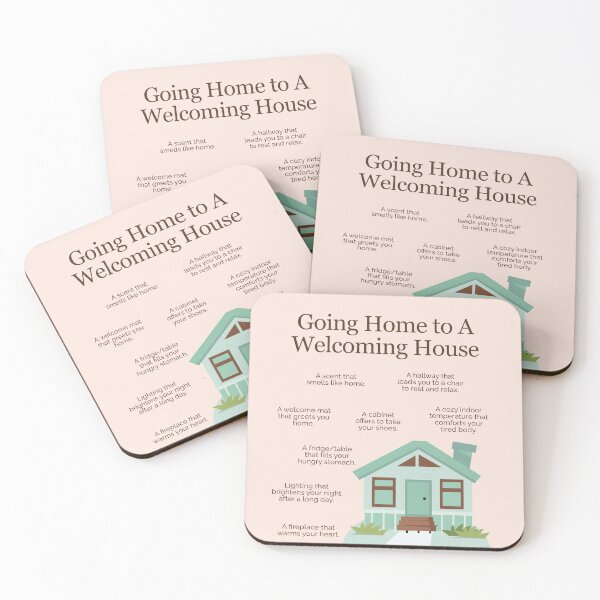 Item preview, Going Home to a Welcoming House designed and sold by TheFocusedShop.