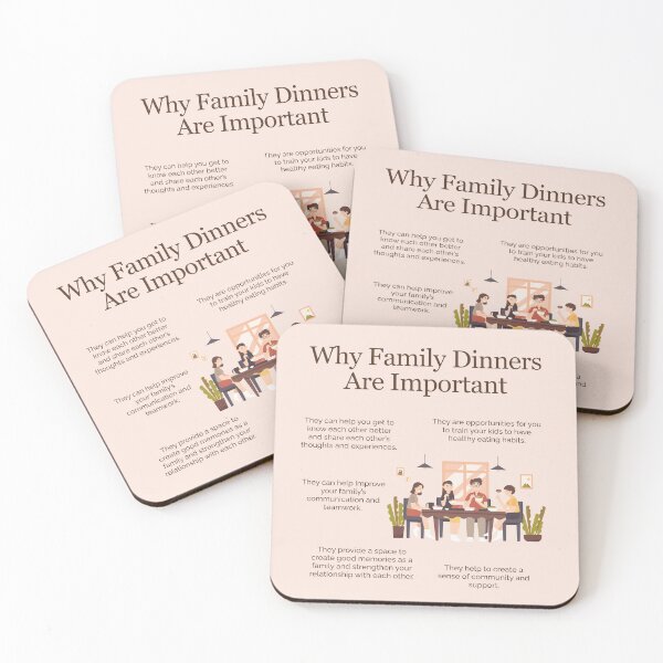 Item preview, Why Family Dinners Are Important designed and sold by TFHStore.