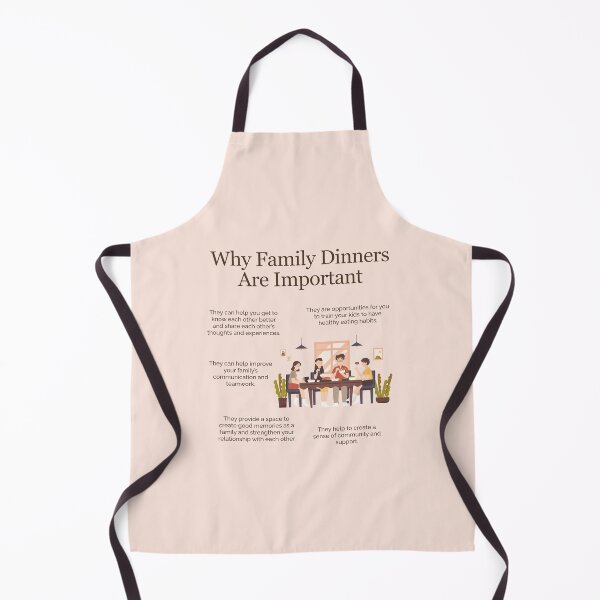 Item preview, Why Family Dinners Are Important designed and sold by TheFocusedShop.