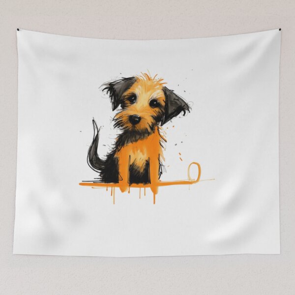 Item preview, Orange Dog Essential T-Shirt adn Decorations designed and sold by Sitred123.