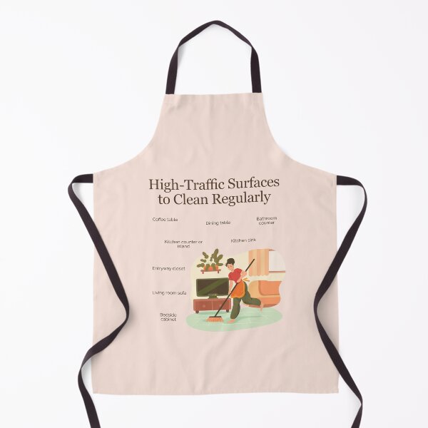 Item preview, High Traffic Surfaces to Clean Regularly designed and sold by TheFocusedShop.