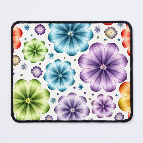 Item preview, Vibrant Flowers Wallpaper designed and sold by Zenvo.