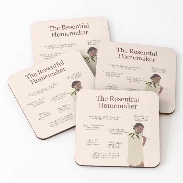 Item preview, The Resentful Homemaker designed and sold by TheFocusedShop.