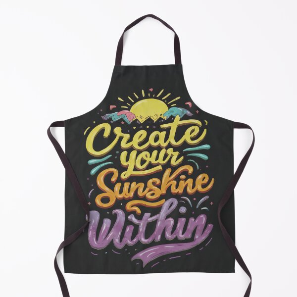 Item preview, Create Your Sunshine Within - Illuminated Typography Design designed and sold by Wishing-Wings.