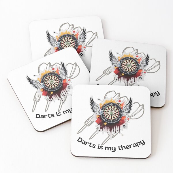 Item preview, Target Your Stress: Unleash the Dart Player Within! designed and sold by ArchVibe.