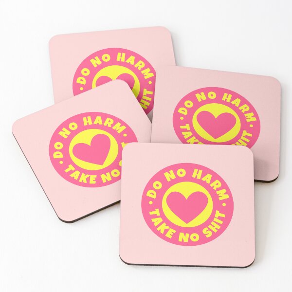 Item preview, Do no harm Take no shit designed and sold by PeachyLitchi.